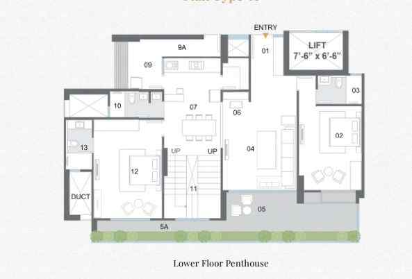 Typecal Floor Plan